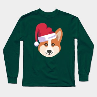 Funny Welsh Corgi Dog Christmas 2020 Dog Lover Christmas Long Sleeve T-Shirt